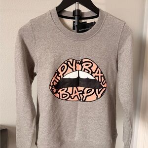 Marcus Lupfer BAPY Graffiti Lip Sweatshirt